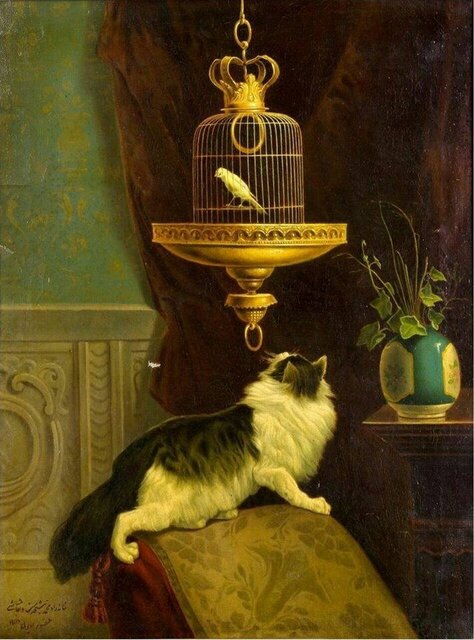 نقاشی پاره شده کمالالملک متعلق به مردم ایران بود نقاشی پاره شده کمالالملک متعلق به مردم ایران بود