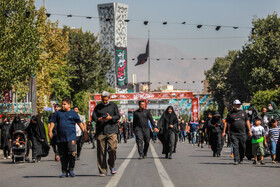 پیاده‌روی جاماندگان اربعین در تهران - ۲