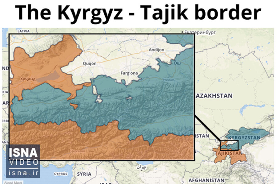 ویدئو / تداوم درگیری قرقیزستان و تاجیکستان با وجود اعلام آتش‌بس