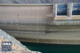 ویدئو / سد زاینده‌رود؛ نیمی خالی، نیمی امیدوار