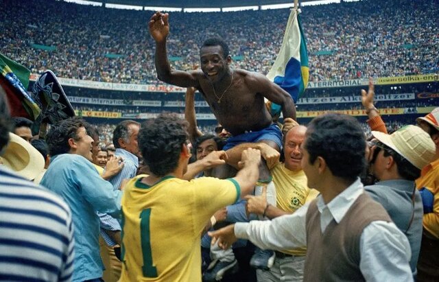 جام جهانی ۱۹۷۰: پایان جام ژول ریمه با قهرمانی پله و برزیل - ایسنا
