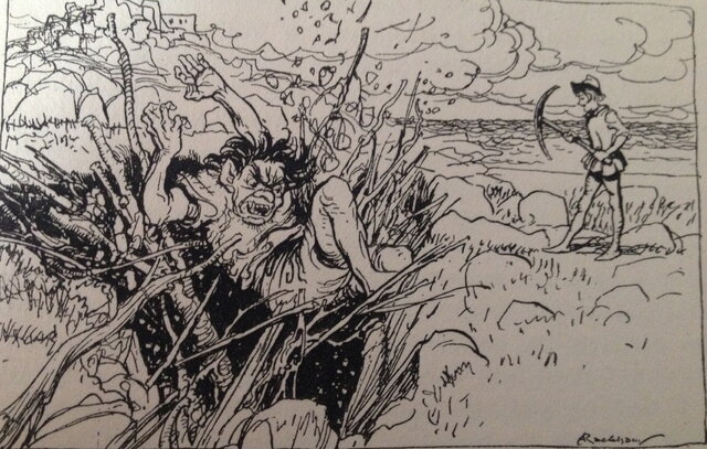 غول «جک و لوبیای سحرآمیز» چه شکلی است؟