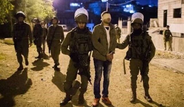 بازداشت ۵۹۵ فلسطینی توسط صهیونیست‌ها در ماه اکتبر