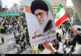 راهپیمایی مردم اهواز  در محکومیت اهانت به مقدسات برگزار شد