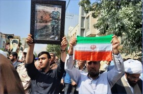 فریاد بلند مردم ایلام علیه اغتشاشگران 