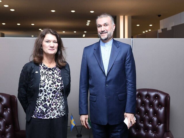 دیدار امیر عبداللهیان با وزیران امور خارجه برزیل، سوئد، هلند،اردن و بلژیک