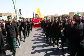 مراسم عزداری رحلت پیامبر(ص) و تشییع شهید گمنام در اصفهان