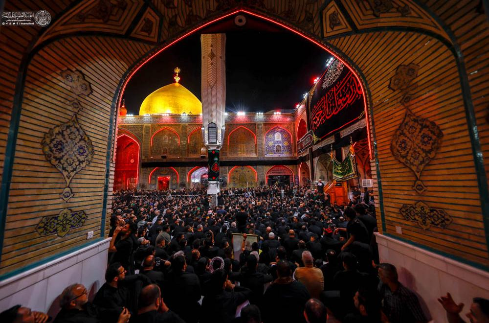 حضور ۶ و نیم میلیون زائر در نجف در سالروز رحلت نبی اکرم (ص)