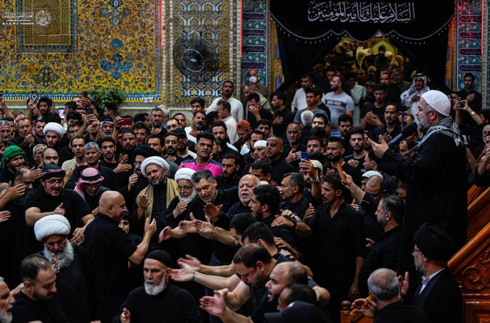 حضور ۶ و نیم میلیون زائر در نجف در سالروز رحلت نبی اکرم (ص)