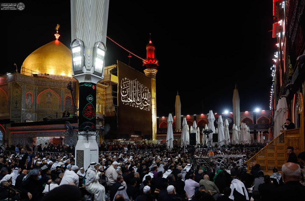 حضور ۶ و نیم میلیون زائر در نجف در سالروز رحلت نبی اکرم (ص)