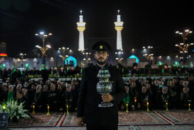 مراسم خطبه خوانی شب شهادت امام رضا(ع)