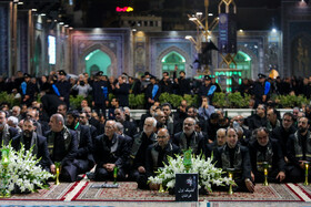 مراسم خطبه خوانی شب شهادت امام رضا(ع)