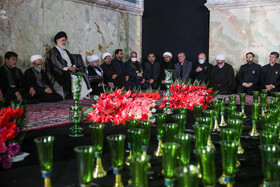 مراسم خطبه خوانی شب شهادت امام رضا(ع)