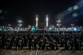 مراسم خطبه خوانی شب شهادت امام رضا(ع)