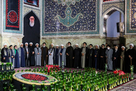 مراسم خطبه خوانی شب شهادت امام رضا(ع)
