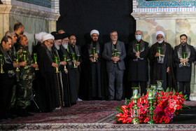 مراسم خطبه خوانی شب شهادت امام رضا(ع)