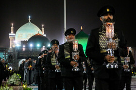 مراسم خطبه خوانی شب شهادت امام رضا(ع)
