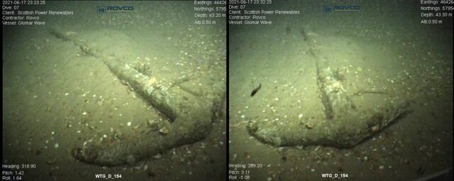 کشف لنگر باستانی در اعماق دریا