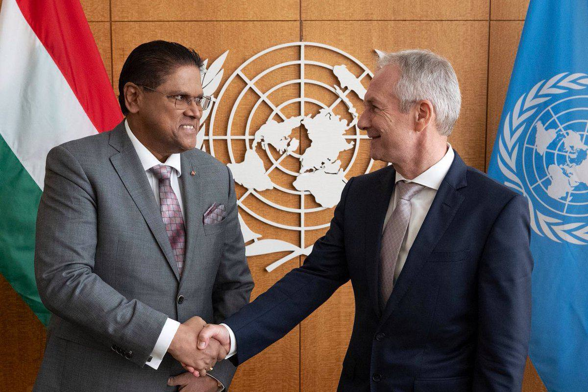 توضیح وزارت خارجه درباره پرچم دیدار امیرعبداللهیان با رئیس مجمع عمومی سازمان ملل