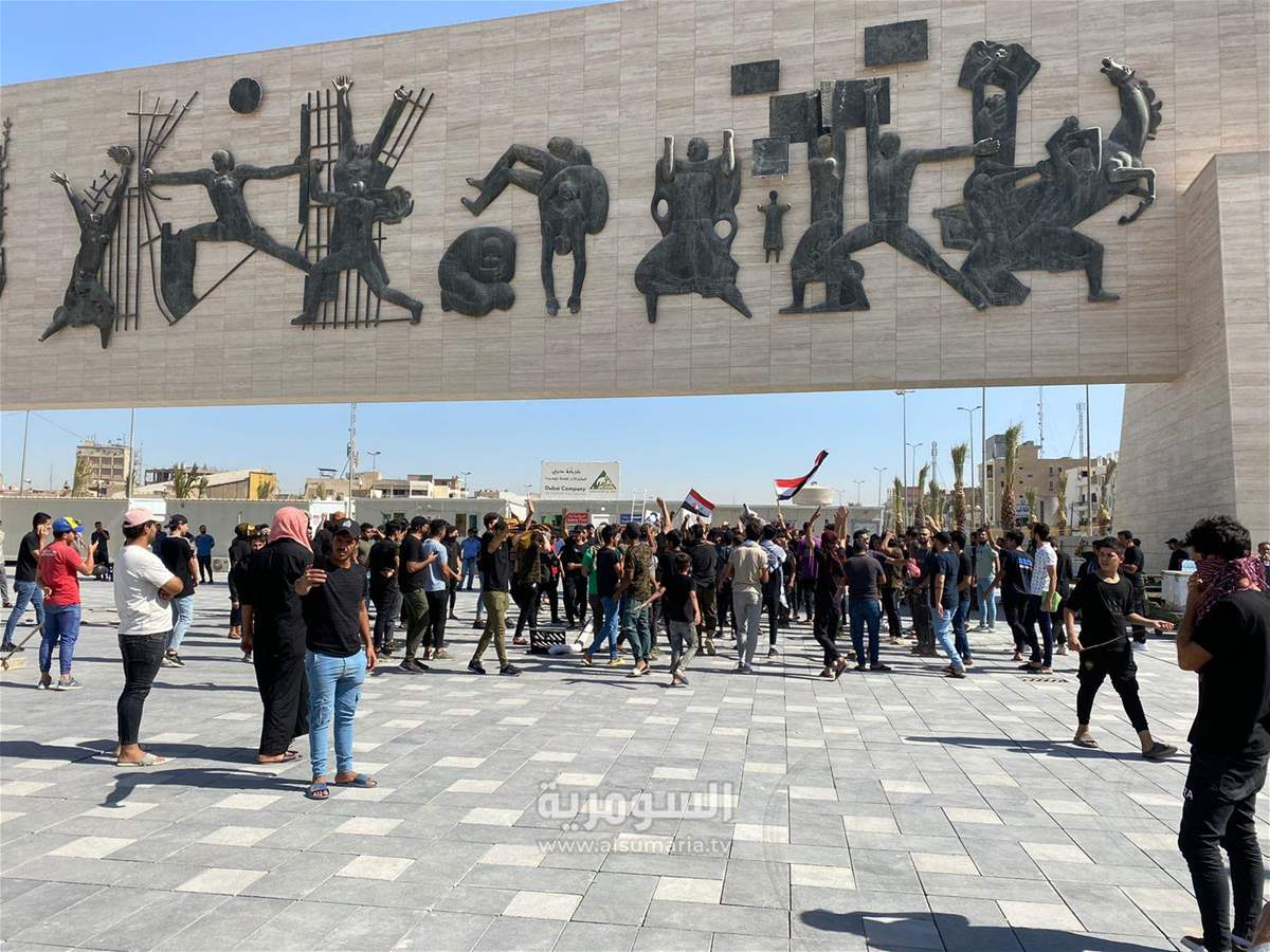 تدابیر شدید امنیتی در بغداد در آستانه برگزاری نشست پارلمان/ حضور دهها معترض در میدان "التحریر"