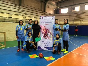 دومی نماینده خوزستان در داژبال کارگری زنان کشور