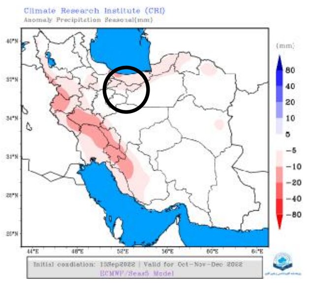 تداوم خشکسالی تا نیمه پاییز در تهران/ کاهش ۹۰درصدی بارش طی شهریور