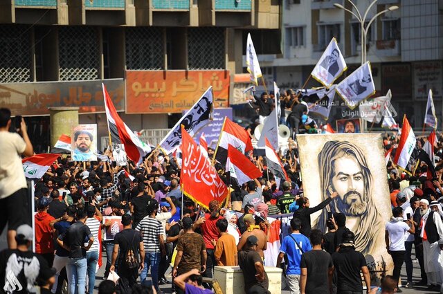 تظاهرات در عراق، شنبه نهم مهرماه ۱۴۰۱  سفر ایرانیها به دو شهر عراق متوقف شد