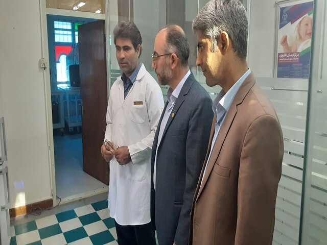 بازدید سرپرست سازمان جهاددانشگاهی آذربایجان شرقی از مرکز پزشکی و درمان ناباروی