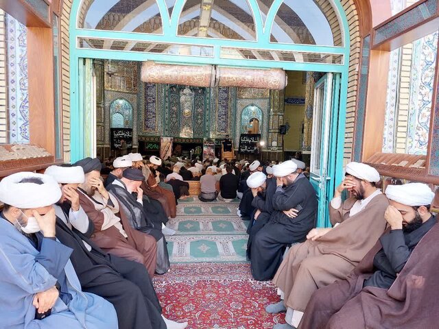 برگزاری مراسم بزرگداشت شهدای مدافع امنیت و شهید مهدی زاهدلویی در ورامین