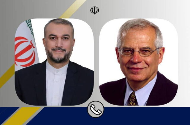امیرعبداللهیان: اگر اتحادیه اروپا در جهت ترغیب آشوبگران اقدام کند، پاسخ متقابل میدهیم امیرعبداللهیان: اگر اتحادیه اروپا در جهت ترغیب آشوبگران اقدام کند، پاسخ متقابل میدهیم
