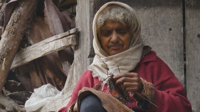 راهیابی دوربینهای یک مستند به خلوت پیرزن جنگلنشین  راهیابی دوربینهای یک مستند به خلوت پیرزن جنگلنشین