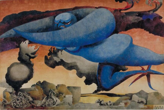 تصاویر نقاشی هایی با موضوع جنگ های هوایی