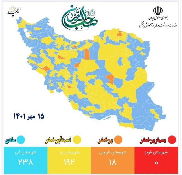 استفاده ۱۹ درصدی از «ماسک» در آستانه فصل سرما
