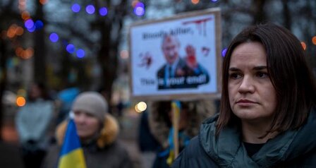 رهبر اپوزیسیون بلاروس: مسکو دیگر نمی‌تواند لوکاشنکو را سر پا نگهدارد