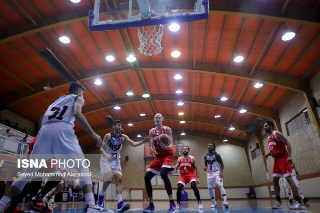 تصویر آرشیوی است. حذف یک تیم از لیگ برتر بسکتبال