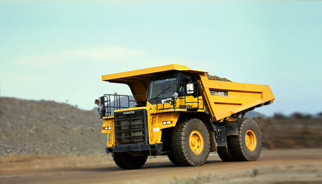 * عکس تزئینی است دامپتراک ۱۰۰ تن هپکو در آستانه بهره برداری