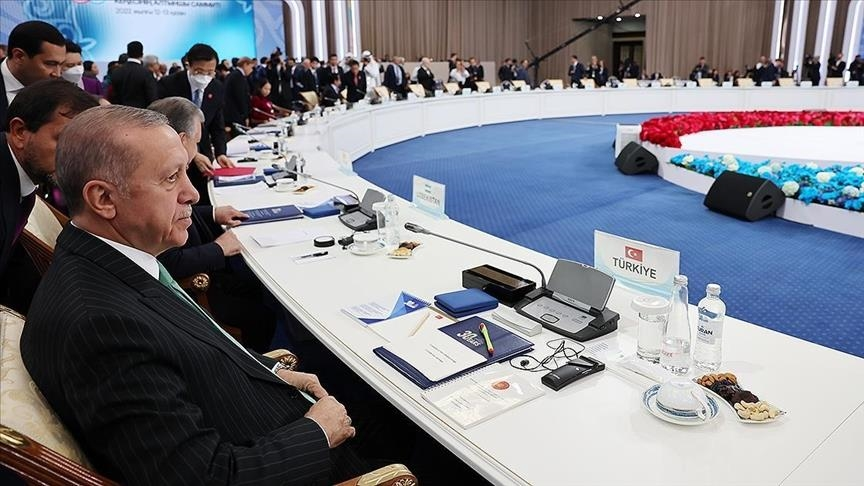 آستانه میزبان کنفرانس سیکا / اردوغان: جهان بیش از پنج عضو دائم شورای امنیت سازمان ملل است