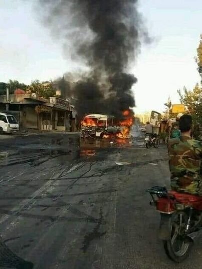 کشته و زخمی شدن دستکم ۳۸ نظامی سوریه در انفجار تروریستی ریف دمشق