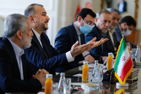 دیدار مشاور امنیت ملی عراق با امیر عبداللهیان
