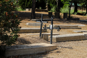 آرامگاه اتباع روسیه متعلق به زمان امپراطوری روسیه در قبرستان ارامنه اصفهان