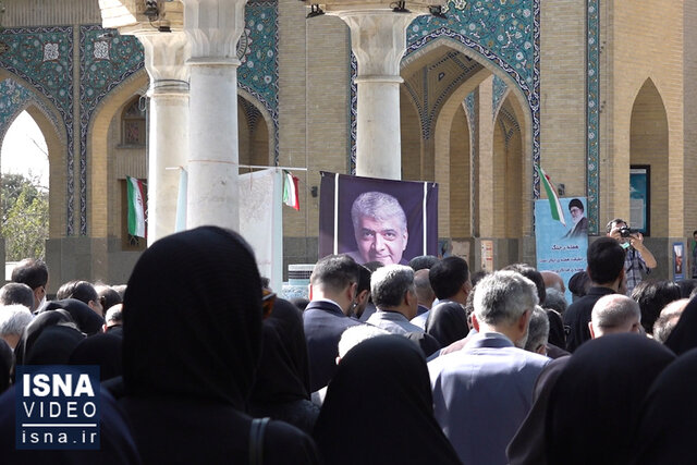 ویدئو / مراسم وداع با پیکر امیرحسن ندایی