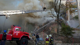 هشدار حملات هوایی در اوکراین و هدف قرار گرفتن کی‌یف