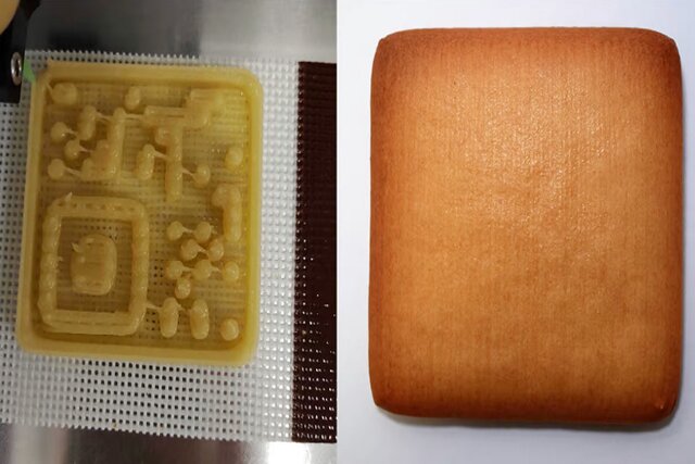 تعبیه "کد QR" درون مواد غذایی