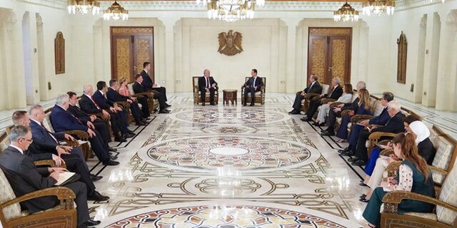 اسد: جنگی که روسیه انجام میدهد به نفع بازگرداندن توازن بینالمللی است اسد: جنگی که روسیه انجام میدهد به نفع بازگرداندن توازن بینالمللی است
