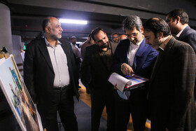 آیین گشایش پارکینگ امیرکبیر با حضور شهردار تهران