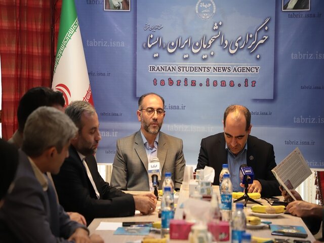 نشست هم اندیشی سرپرست سازمان جهاددانشگاهی آذربایجان شرقی با رئیس دانشگاه صنعتی سهند