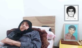مادر شهیدان «سعید و رستم علی‌بابایی شهرکی» درگذشت