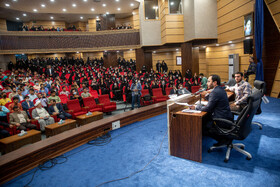 حضور سخنگوی دولت در جمع دانشجویان دانشگاه قم