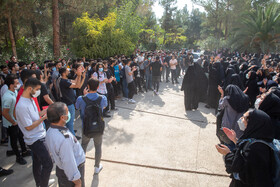 حضور سخنگوی دولت در جمع دانشجویان دانشگاه قم