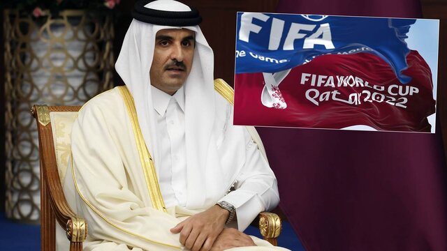 امیر قطر: انتقادها از میزبانی جام‌ جهانی، کارزار دشمنی بود
